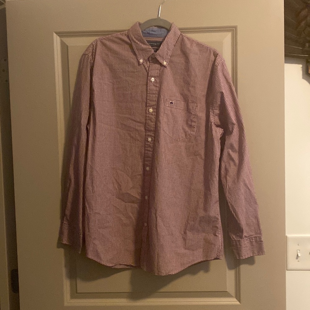 Crown and Ivy Men’s Classic Fit Button-Up Size M